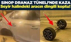 Dranaz Tüneli'nde zincirleme kaza!