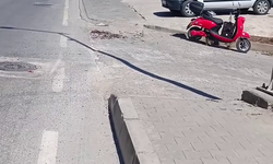Gerze’de yol tepkisi: “Sabahtan beri ikinci kazam”