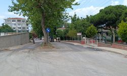 Ada Mahallesi’nde bozulan yolda onarım çalışması yapıldı