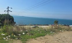 Sinop’ta deniz manzarasına çöp gölgesi!
