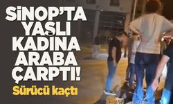 Sinop’ta yaşlı kadına otomobil çarptı: Sürücü kaçtı!