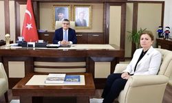 Kılıçoğlu’ndan Vali Özarslan’a veda ziyareti