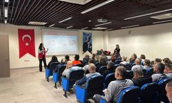 Sinop’ta havalimanı personeline şiddetle mücadele bilgilendirmesi