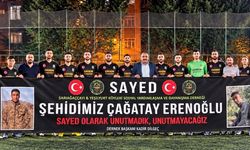 İstanbul’daki turnuvada Şehit Erenoğlu’nun ismi yaşatıldı