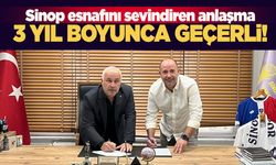 Sinop’ta esnafa özel indirim anlaşması imzalandı