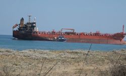 Karaya oturan gemi için kurtarma çalışması başlatıldı