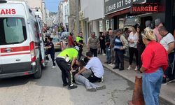 Sinop'ta genç adam bir anda yere yığıldı