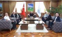 Göynücek Belediye Başkanı Şahin, Ordu Büyükşehir Belediyesini ziyaret etti