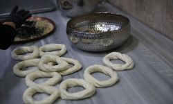 Ordulu fırıncı hamsili simit üretti