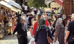 Safranbolu'da hafta sonu yoğunluğu yaşanıyor