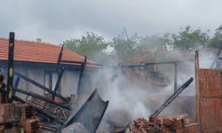 Tandırda yangın çıktı