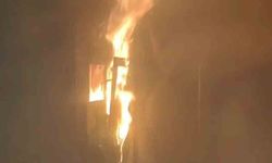 Apartmanda yangın çıktı