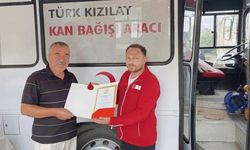 Hayat kurtaran 38 bağışa altın madalya