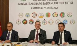 Karadeniz Bölgesi baro başkanları Kastamonu'da toplandı