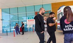 Kopan parmak buz torbasıyla taşındı