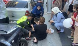 Otomobilin çarptığı 5 yaşındaki çocuk yaralandı