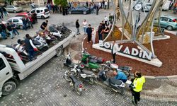 Polis denetiminde 52 motosiklet trafikten men