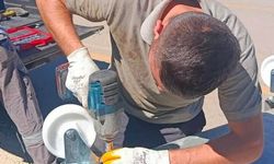 Sinop'ta hasarlı çöp konteynerleri kullanıma kazandırılıyor