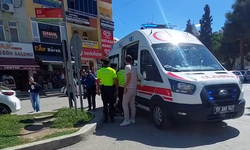 Yayaya çarpan otomobil kaçtı!