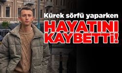 Kürek sörfü yaparken denize düşen gençten acı haber