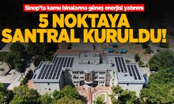 Sinop’ta kamu binalarına güneş enerjisi yatırımı