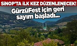 Sinop’ta Gürzüfest heyecanı! Belkıs Akkale de sahne alacak