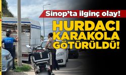 Sinop'ta ilginç olay! Şahıs karakola götürüldü