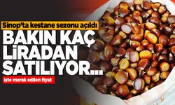 Sinop’ta sonbaharın vazgeçilmezi tezgaha indi