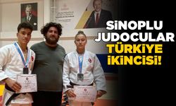 Sinoplu judocular Türkiye ikinciliğiyle gururlandırdı