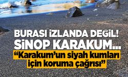 İzlanda Değil, Sinop! Karakum’un Siyah Kumları İçin Alarm Zili