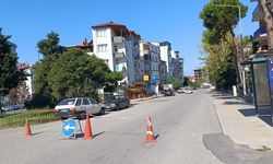 Okullar Caddesi’nde üst yapı çalışmaları