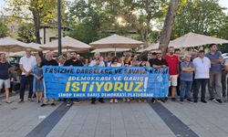 Sinop’ta Dünya Barış Günü’nde “barış hemen şimdi” mesajı