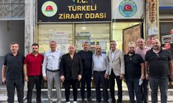 OSB Başkanı Hakkı Çakan ve TSO Başkanı Salim Akbaş’tan Türkeli’de Esnaf Ziyaretleri