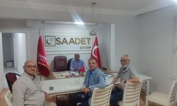 Saadet Partisi Sinop yönetimi haftalık toplantısını gerçekleştirdi