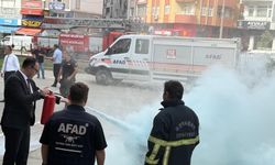Boyabat Adliyesinde deprem ve yangın tatbikatı