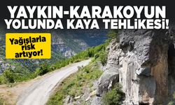 Sinop’ta Korkutan Güzergâh! Kayalar Her An Yola Düşebilir