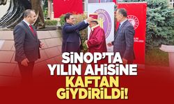 Sinop’ta yılın ahisi kaftan giydi