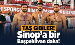 Taş ailesinden Sinop’a bir başpehlivan daha!