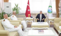 Tuğamiral Gücüyen’den Vali Özarslan’a ziyaret