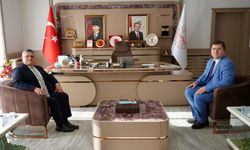 Vali Özarslan’dan Kaymakam Özbay’a ziyaret