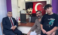 Vali Özarslan’dan Muhtar Emrah Altun’a taziye ziyareti