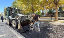 Taşköprü'de asfaltlama çalışmaları devam ediyor
