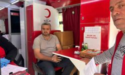 Din görevlilerinden Kızılay'a kan bağışı