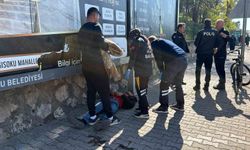 İş görüşmesine giderken bayılıp yaralandı