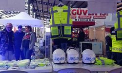 Jandarmadan sürücülere reflektörlü yelek