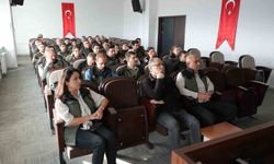 Orman personeline yasadışı kenevirle mücadele eğitimi