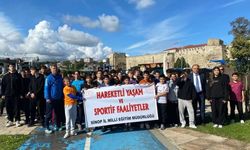 Sinop'ta Dünya Yürüyüş Günü etkinliği