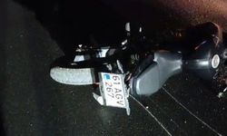 Taksinin çarptığı motosiklet sürücüsü öldü