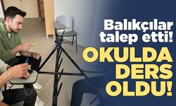Sinop Üniversitesi öğrencileri balıkçılardan ağ örmeyi öğrendi!