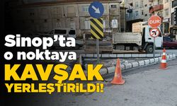 Sinop’ta o noktaya yeni kavşak düzenlemesi!